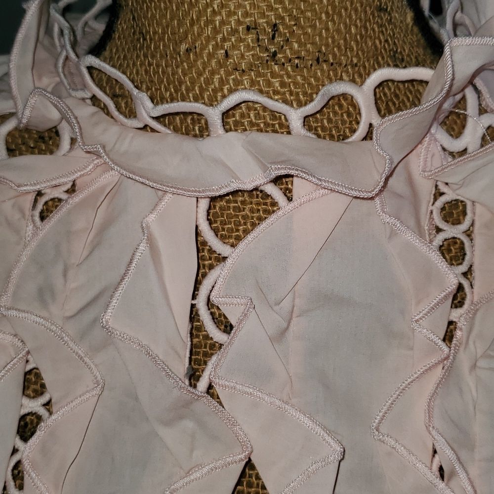 Pink cut out blouse - Picture 8 of 8